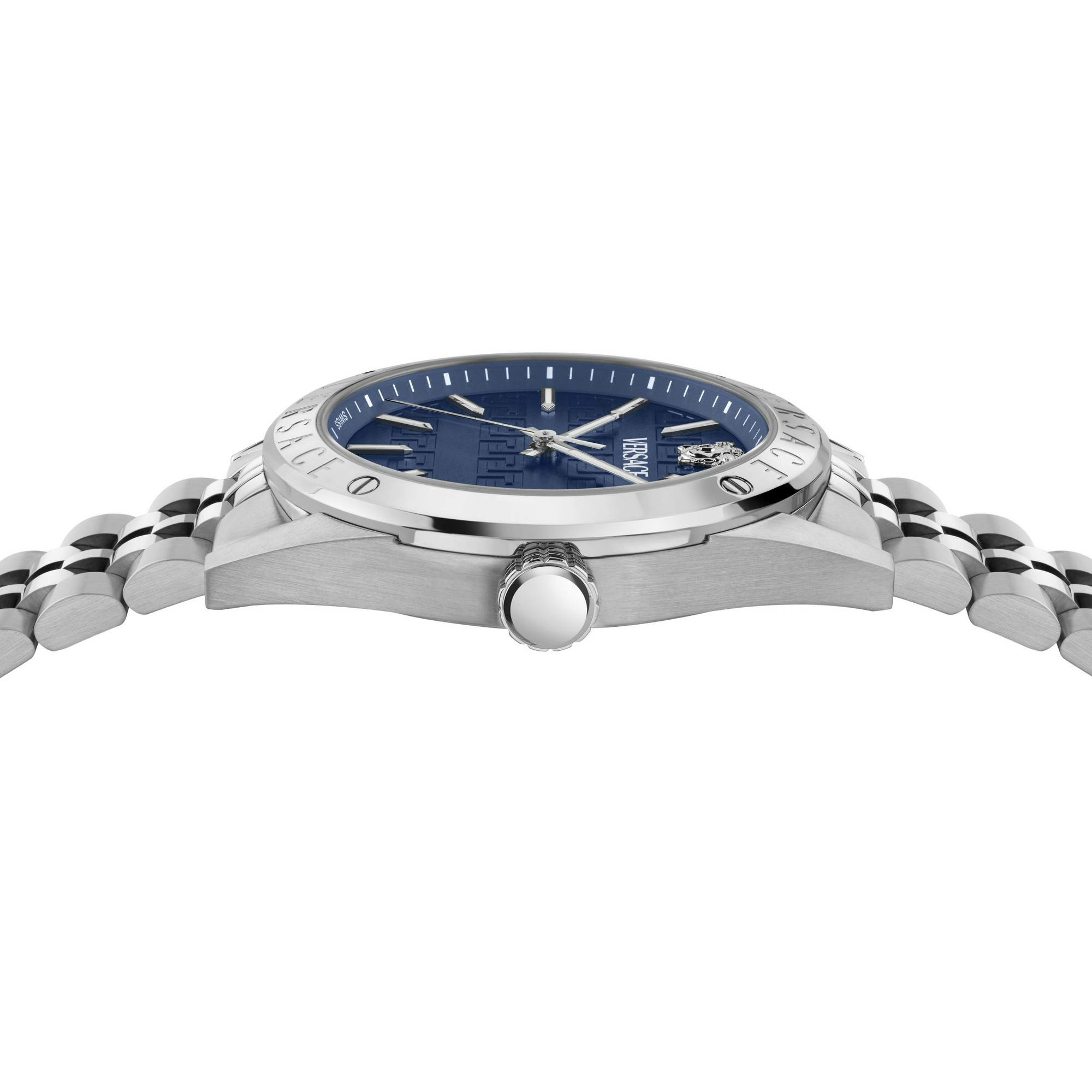 Versace Uhr Herren Athletics Gents Blau, Silber 41 mm VEKHA0325 – Bild 3