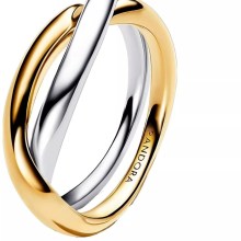 Pandora Bicolor Verschlungene Bänder Ring (163262C00) Pandora Bicolor Verschlungene Bänder Ring (163262C00)