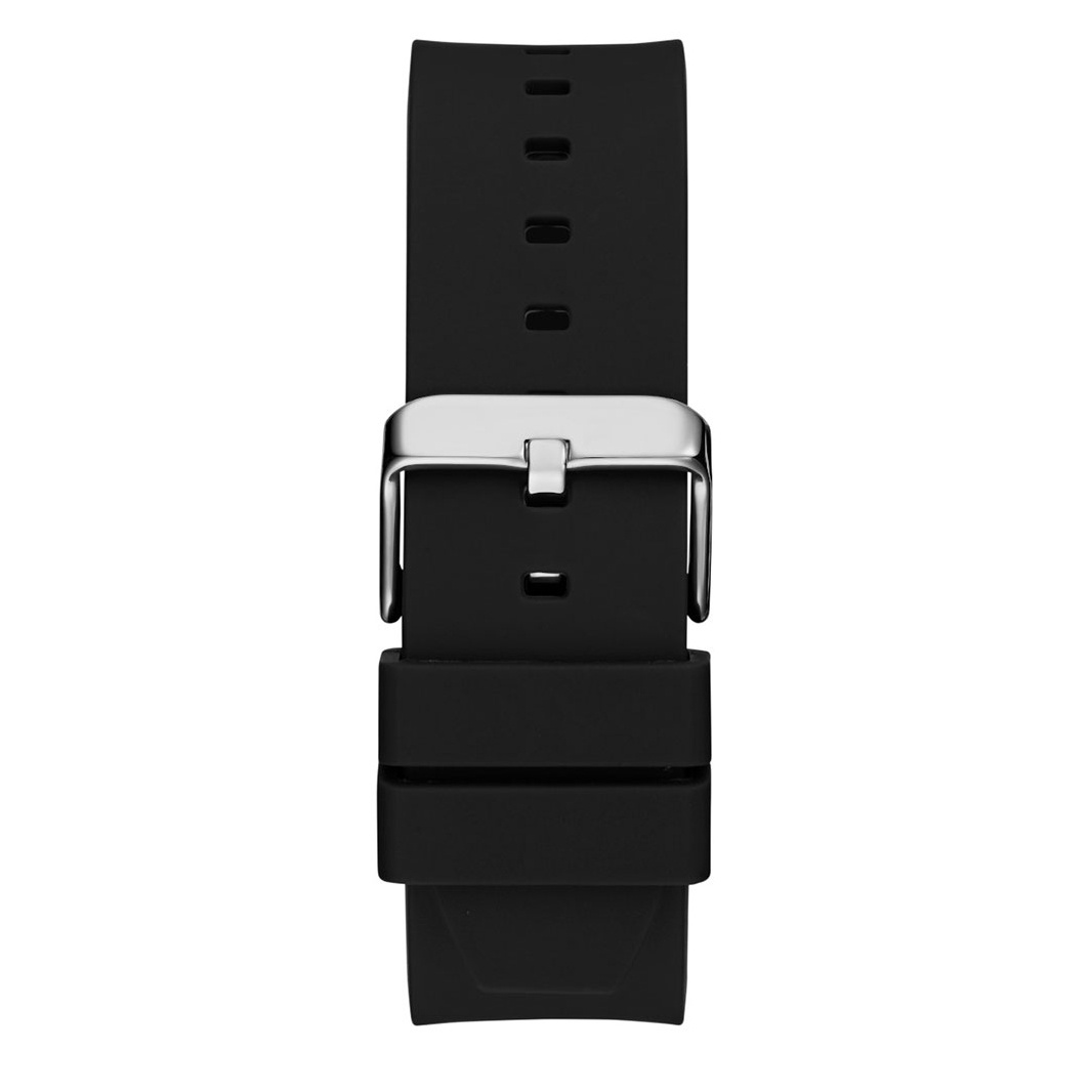 Guess Herren Armbanduhr Multifunktion Jet schwarz, silber 45 mm GW0491G3 – Bild 2