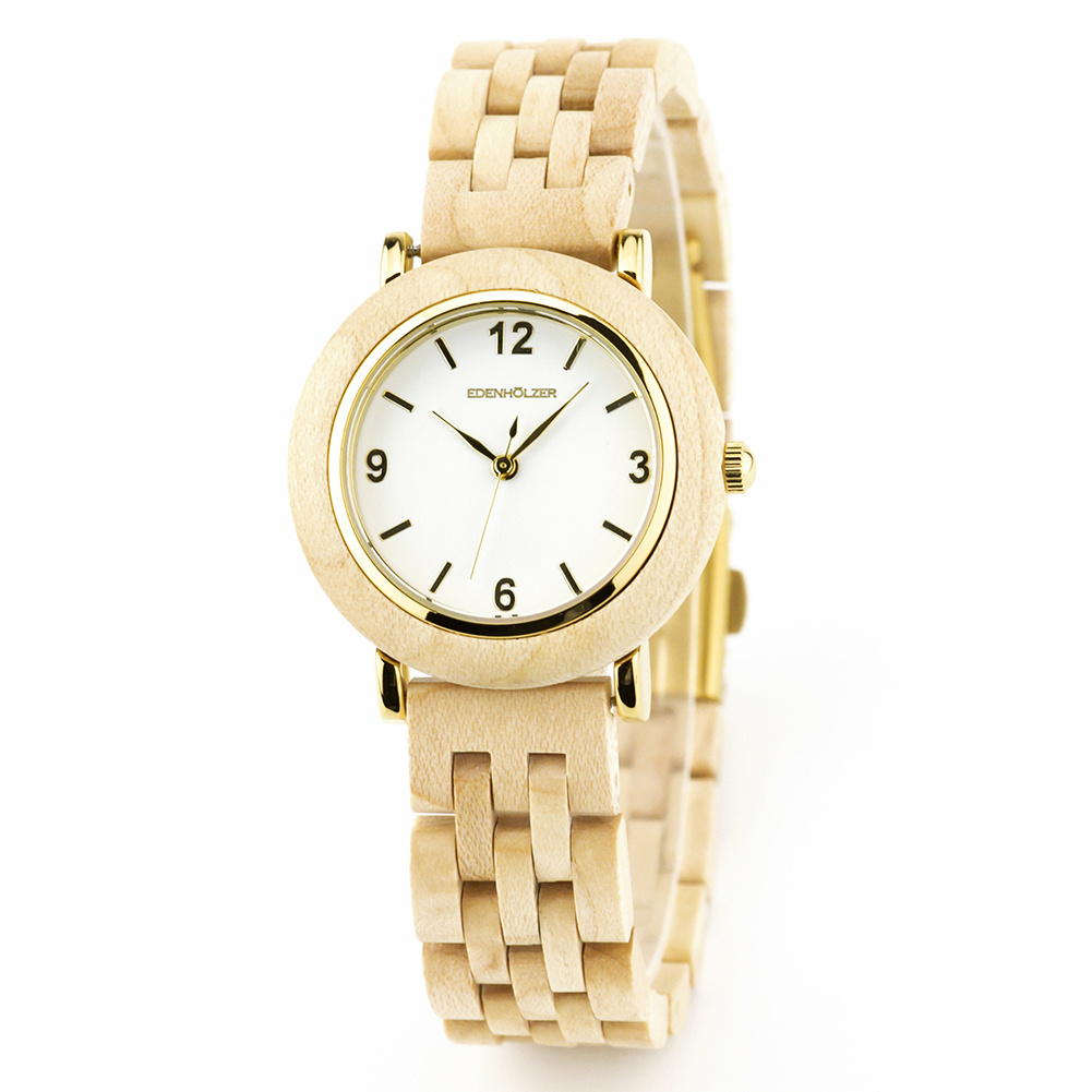 Edenhölzer Damen Armbanduhr Murter ED025-01 – Bild 3