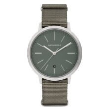 Watchpeople Analoguhr Hidden Nato Grau WP 058-01 Watchpeople Analoguhr Hidden Nato Grau WP 058-01