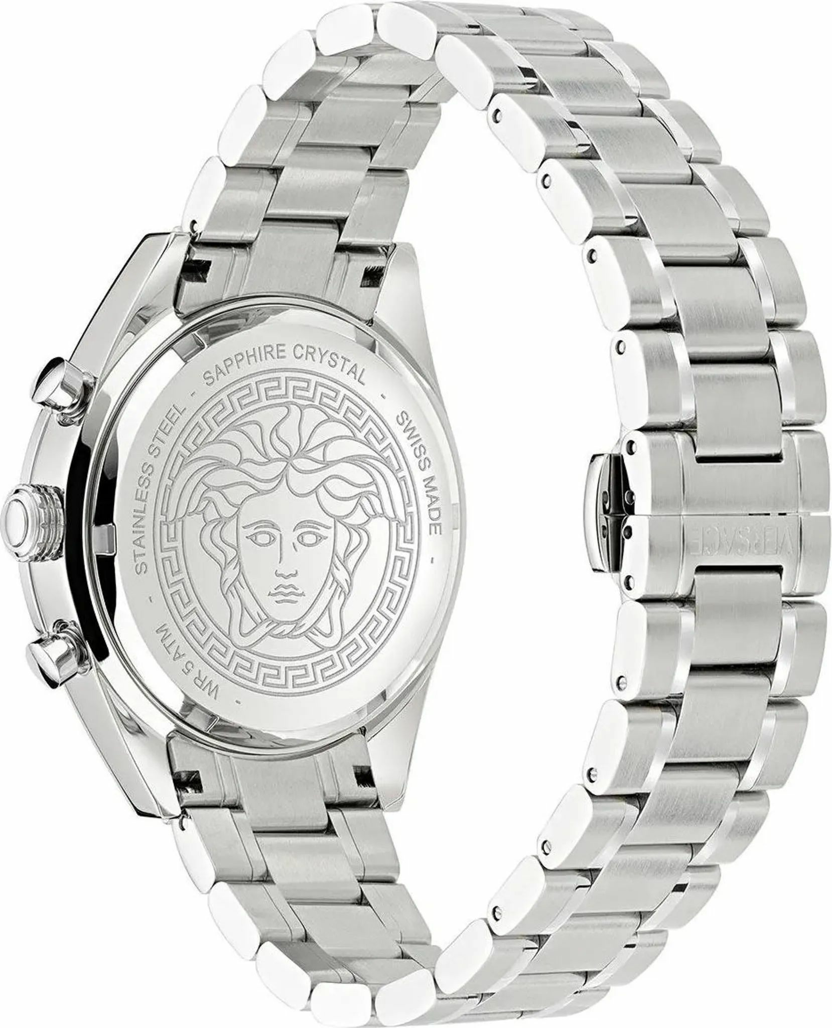 Versace Uhr Herren V-Code Chrono Blau VE0CA0124 – Bild 2