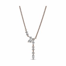 Pandora Timeless Damen Halskette 45cm Rosegold 382386C01-45 Pandora Timeless Damen Halskette 45cm Rosegold 382386C01-45