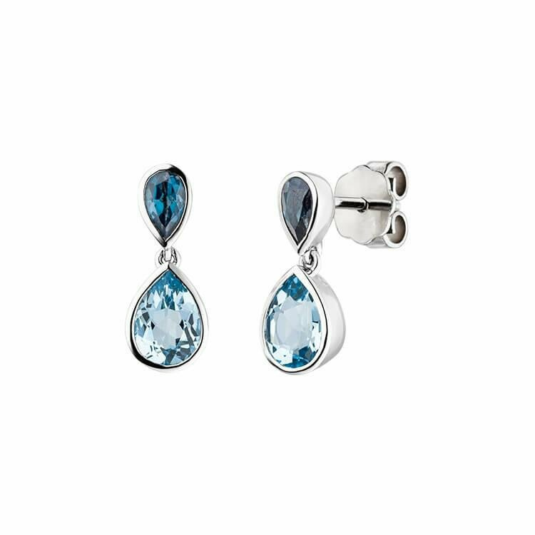 Ohrringe Elaine Firenze 14ct. Weißgold 75021560E/3 Ohrringe Elaine Firenze 14ct. Weißgold 75021560E/3