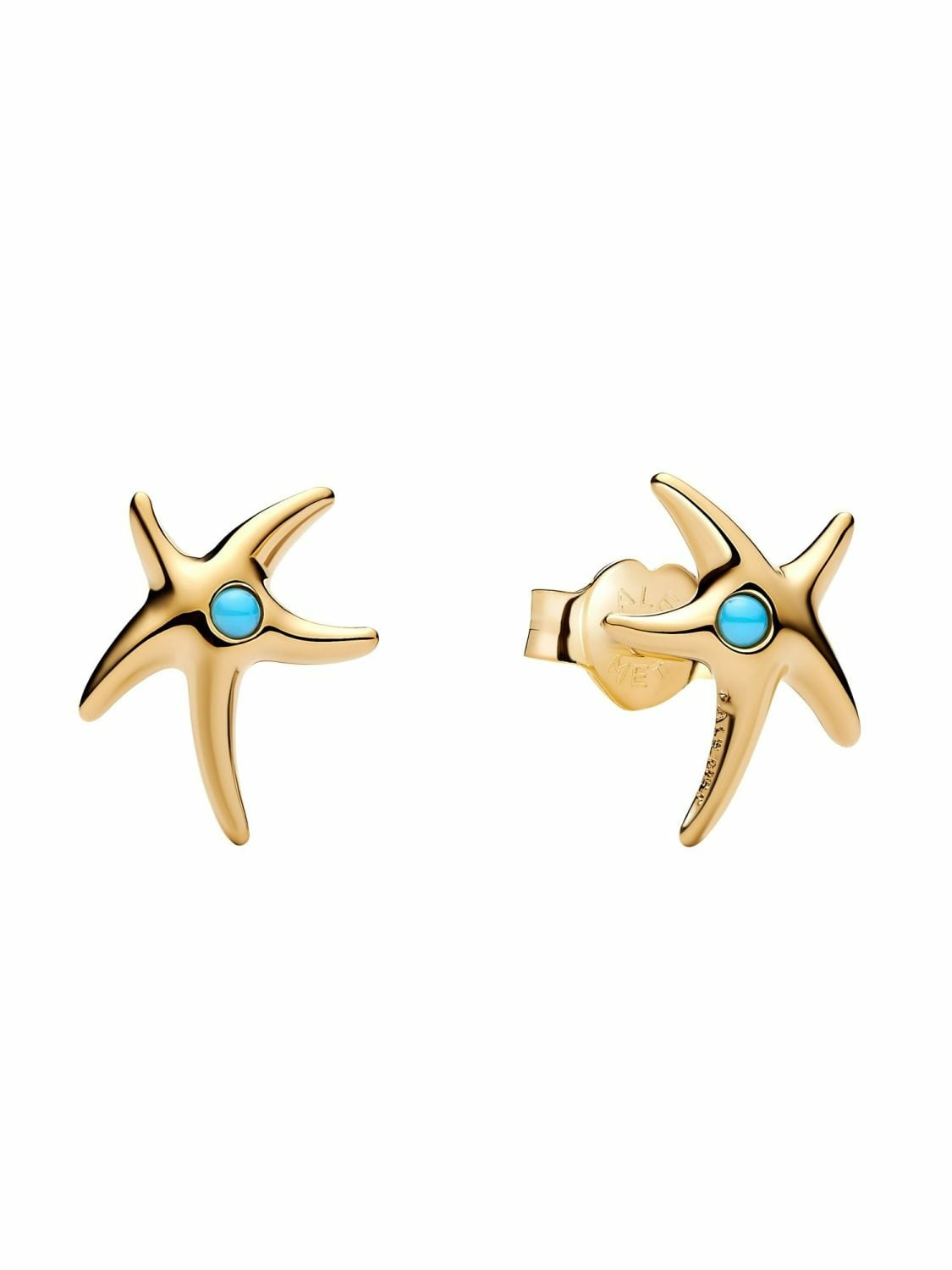 Pandora Damen-Ohrringe Seestern Ohrstecker Goldfarben 263820C01 Pandora Damen-Ohrringe Seestern Ohrstecker Goldfarben 263820C01