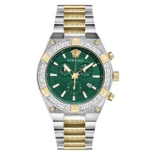Versace Herrenuhr Sporty Greca Chrono Bicolor/Grün VESO00622 Versace Herrenuhr Sporty Greca Chrono Bicolor/Grün VESO00622
