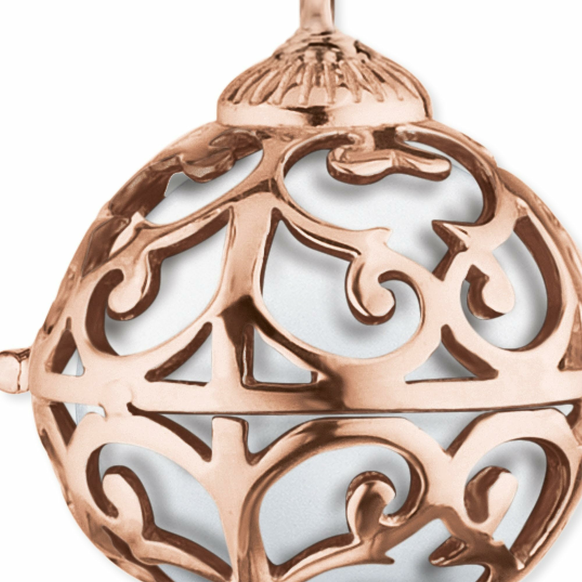 Kette Engelsrufer Silber Rosé plated | Klangkugel – Bild 2