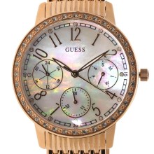 Guess Lattice Damen-Armbanduhr 38mm Armband Edelstahl + Gehäuse Quarz W1086L2 Guess Lattice Damen-Armbanduhr 38mm Armband Edelstahl + Gehäuse Quarz W1086L2