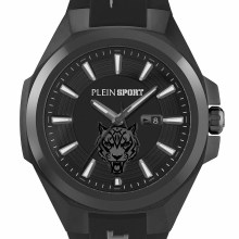 Plein Sport Uhr Herren TIGERMASTER PS7BA0424 Schwarz / Silikon Plein Sport Uhr Herren TIGERMASTER PS7BA0424 Schwarz / Silikon