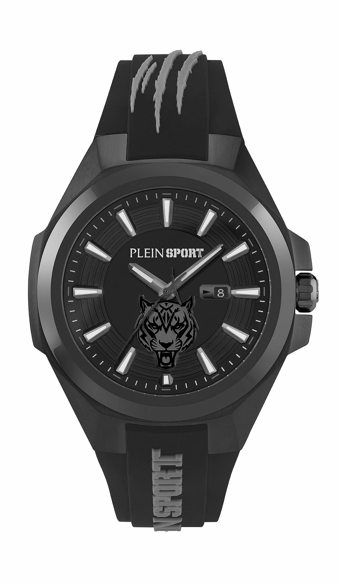 Plein Sport Uhr Herren TIGERMASTER PS7BA0424 Schwarz / Silikon Plein Sport Uhr Herren TIGERMASTER PS7BA0424 Schwarz / Silikon