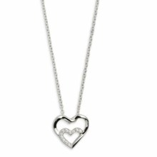 XENOX Silver Herzanhänger Love Story XENOX Silver Herzanhänger Love Story