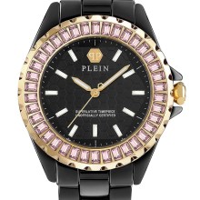 Philipp Plein Uhr Damen Heaven Schwarz Keramik PWPPA0324 Philipp Plein Uhr Damen Heaven Schwarz Keramik PWPPA0324