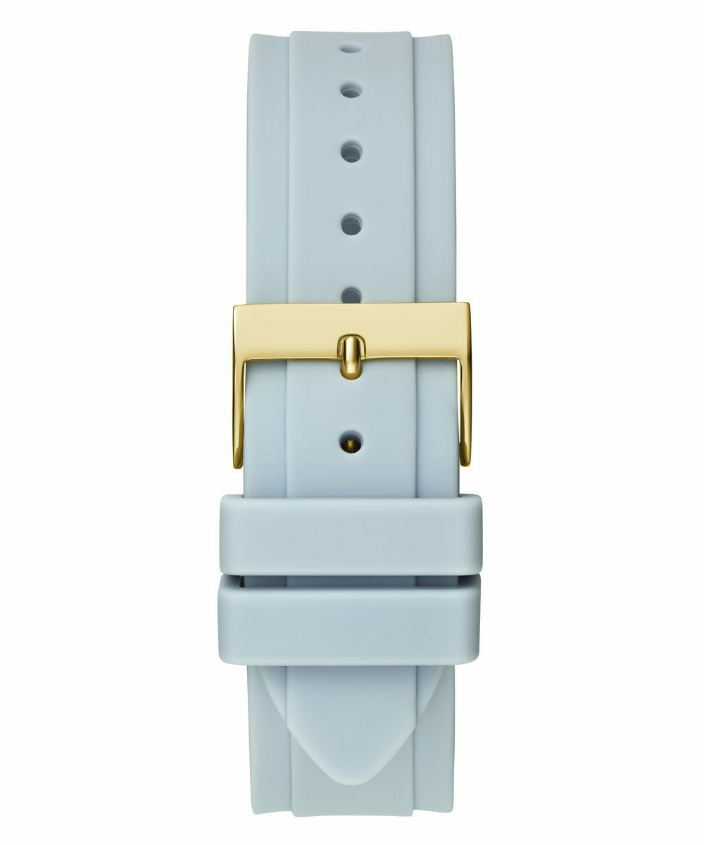 Guess Damen Armbanduhr SELENE Multifunktion hellblau, gold 39 mm GW0695L1 – Bild 3