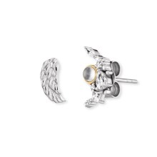 Damen-Ohrstecker %27Duo Flügel&Moonlight%27 ERE-MOONWING-MO-BIG Damen-Ohrstecker %27Duo Flügel&Moonlight%27 ERE-MOONWING-MO-BIG