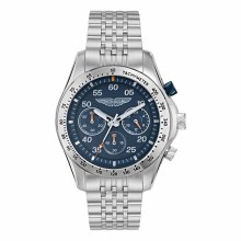 Aston Martin Herren Chronograph AML Thrill MTRS1F503 Edelstahl Blau 42 mm Aston Martin Herren Chronograph AML Thrill MTRS1F503 Edelstahl Blau 42 mm