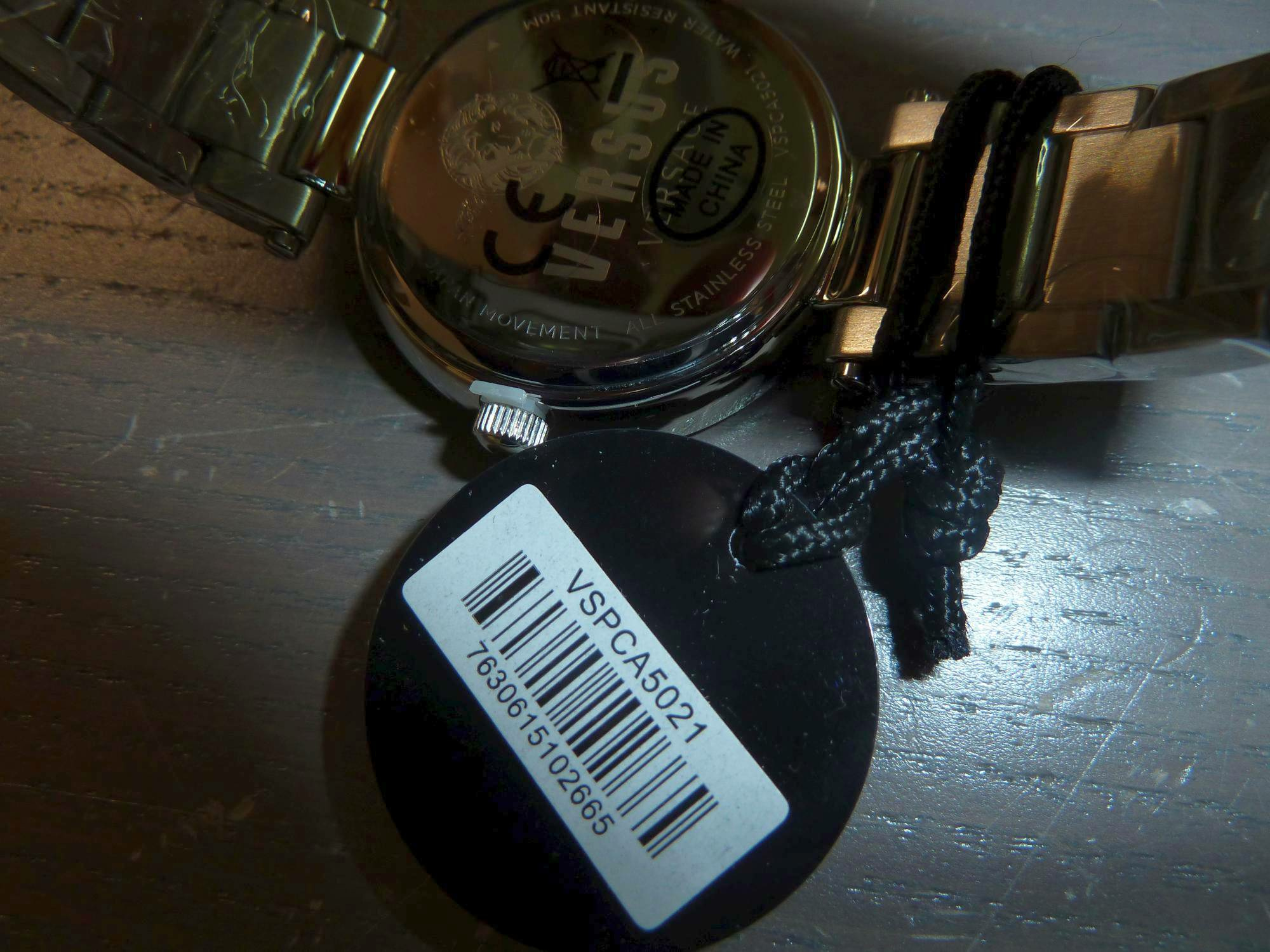 Versus by Versace Damen Armbanduhr Camden Market 38 mm Armband Edelstahl VSPCA50... – Bild 2