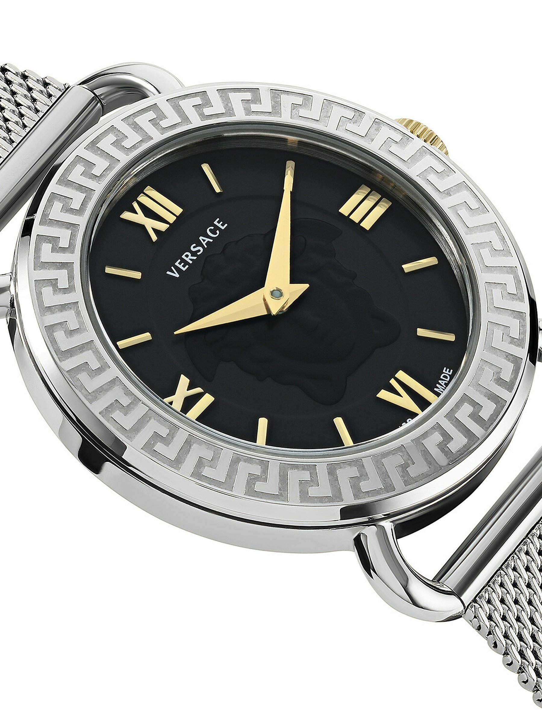 Versace Damen Armbanduhr Medusa 36 mm Medusa auf dem Zifferblatt Armband Edelst... – Bild 3