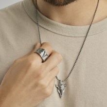 Anhänger mit Kette 925/- Silber oxidiert Bullhead 41184471908446 Anhänger mit Kette 925/- Silber oxidiert Bullhead 41184471908446