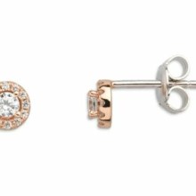 XENOX Ohrstecker Damen Silver Circle K XS7363 XENOX Ohrstecker Damen Silver Circle K XS7363