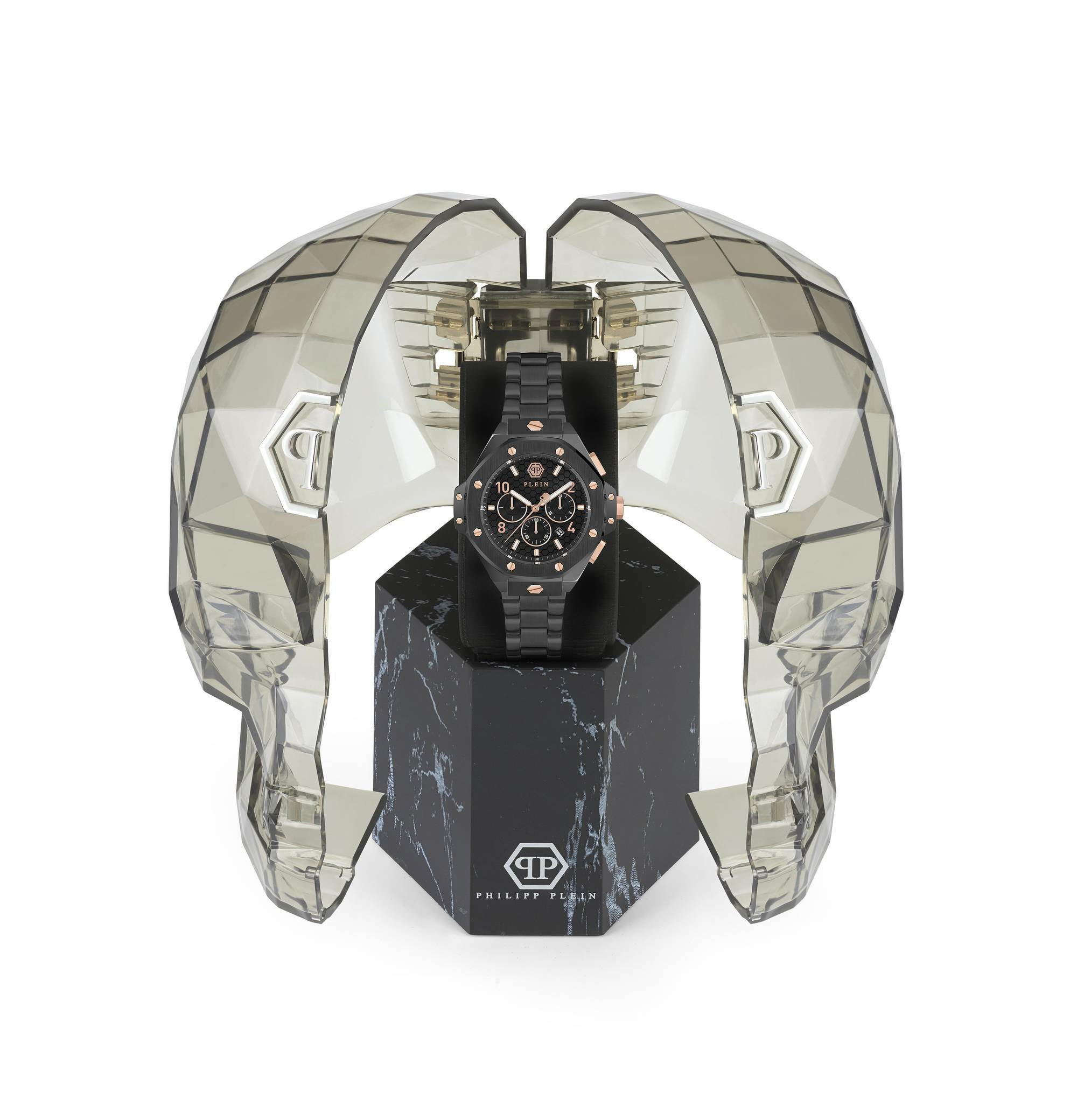 Philipp Plein Herrenuhr Plein Chrono Royal – Bild 2