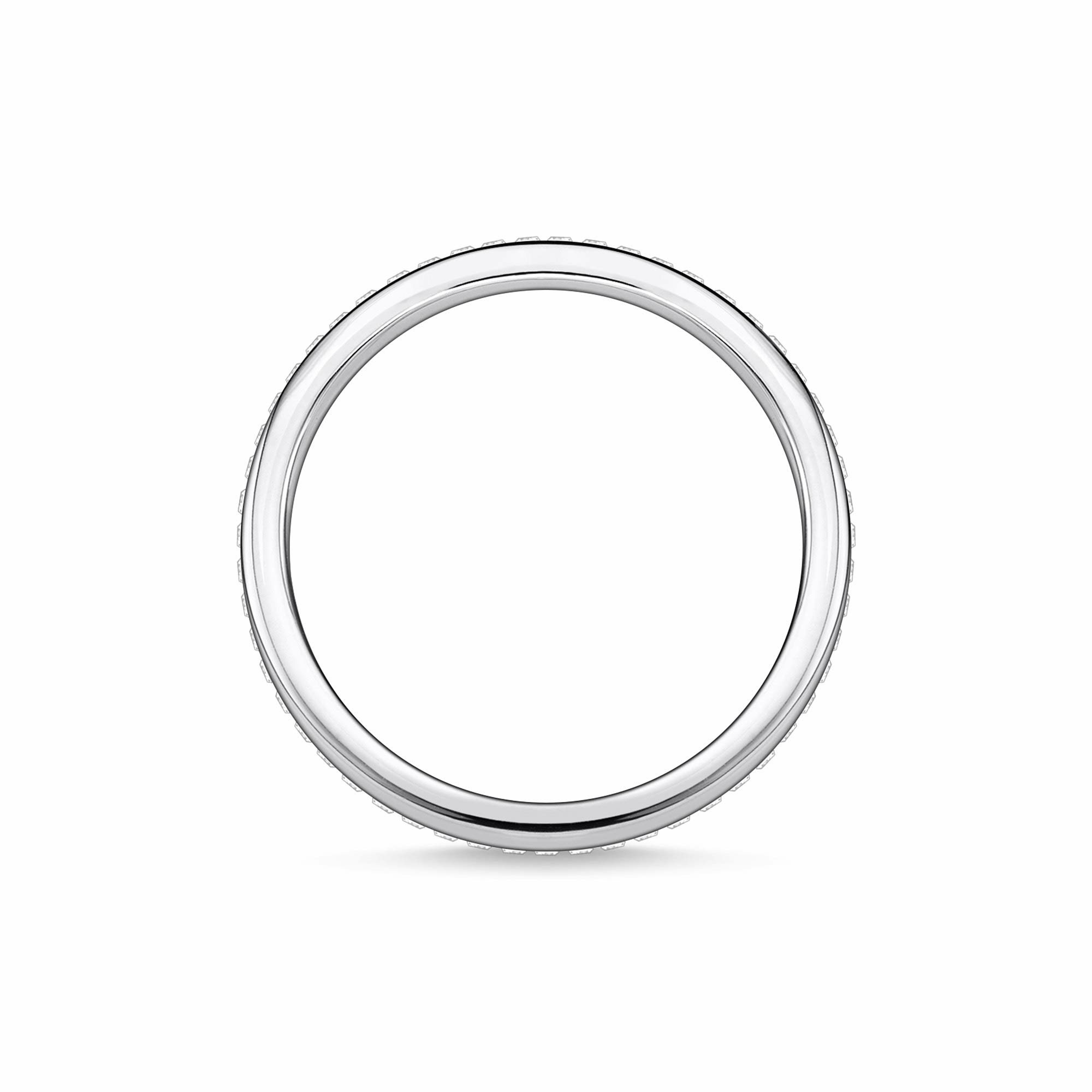 Thomas Sabo Damen Zirkonia Ring Größe 52 Silber TR2326-051-14-52 Thomas Sabo Damen Zirkonia Ring Größe 52 Silber TR2326-051-14-52