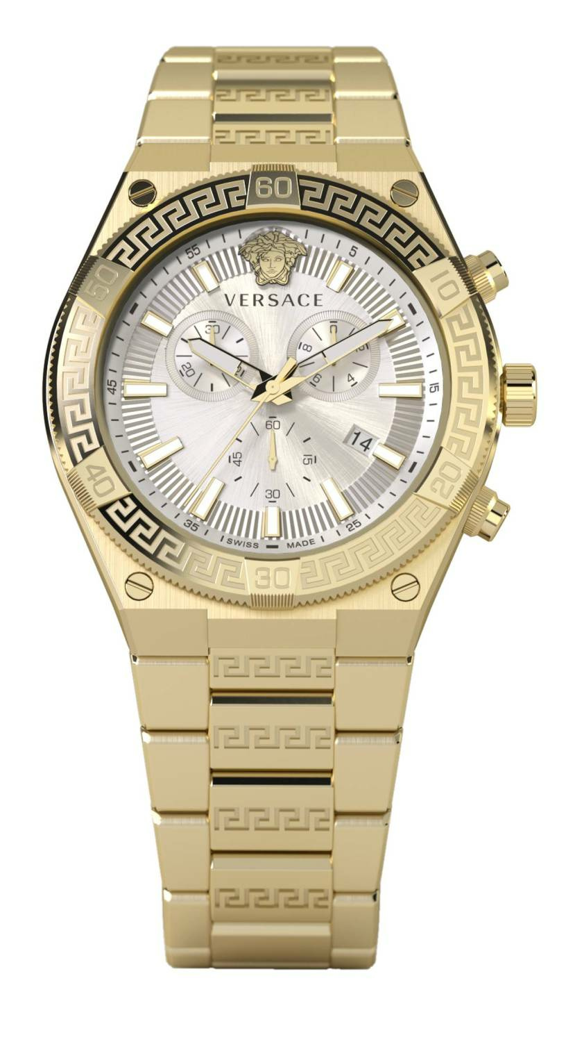 Versace Herren Armbanduhr SPORTY GRECA 46 MM VESO00822 – Bild 3