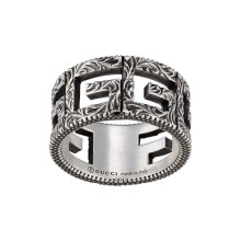 Gucci Ring 925 Sterlingsilber G Cube Silber YBC551918001 Gucci Ring 925 Sterlingsilber G Cube Silber YBC551918001