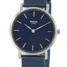 Boccia Damenarmbanduhr Titan mit Milanaiseband 3281-07 Boccia Damenarmbanduhr Titan mit Milanaiseband 3281-07