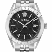 Versace Uhr Herren Athletics Gents 41 mm Schwarz, Silber VEKHA0425 Versace Uhr Herren Athletics Gents 41 mm Schwarz, Silber VEKHA0425