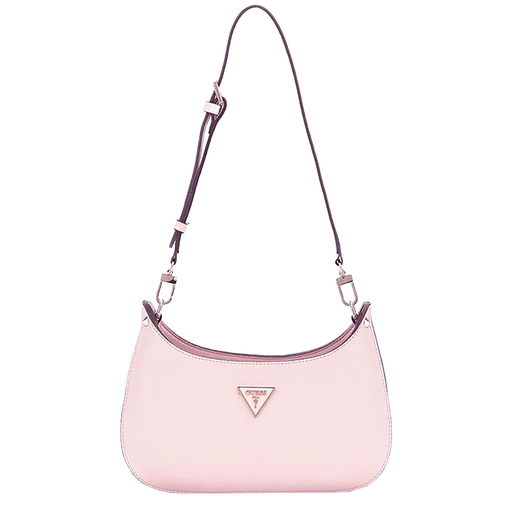 Guess Damen Meridian Mini Top Zip Shoulder Bag Rosa HWBG8778720LTR Guess Damen Meridian Mini Top Zip Shoulder Bag Rosa HWBG8778720LTR