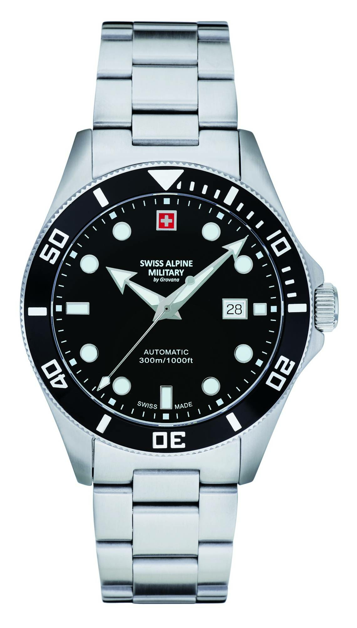 Swiss Alpine Military Herren Armbanduhr 7095.2137 Datumsfenster Armband Stainl... Swiss Alpine Military Herren Armbanduhr 7095.2137 Datumsfenster Armband Stainl...