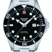 Swiss Alpine Military Herren Armbanduhr 7095.2137 Datumsfenster Armband Stainl... Swiss Alpine Military Herren Armbanduhr 7095.2137 Datumsfenster Armband Stainl...