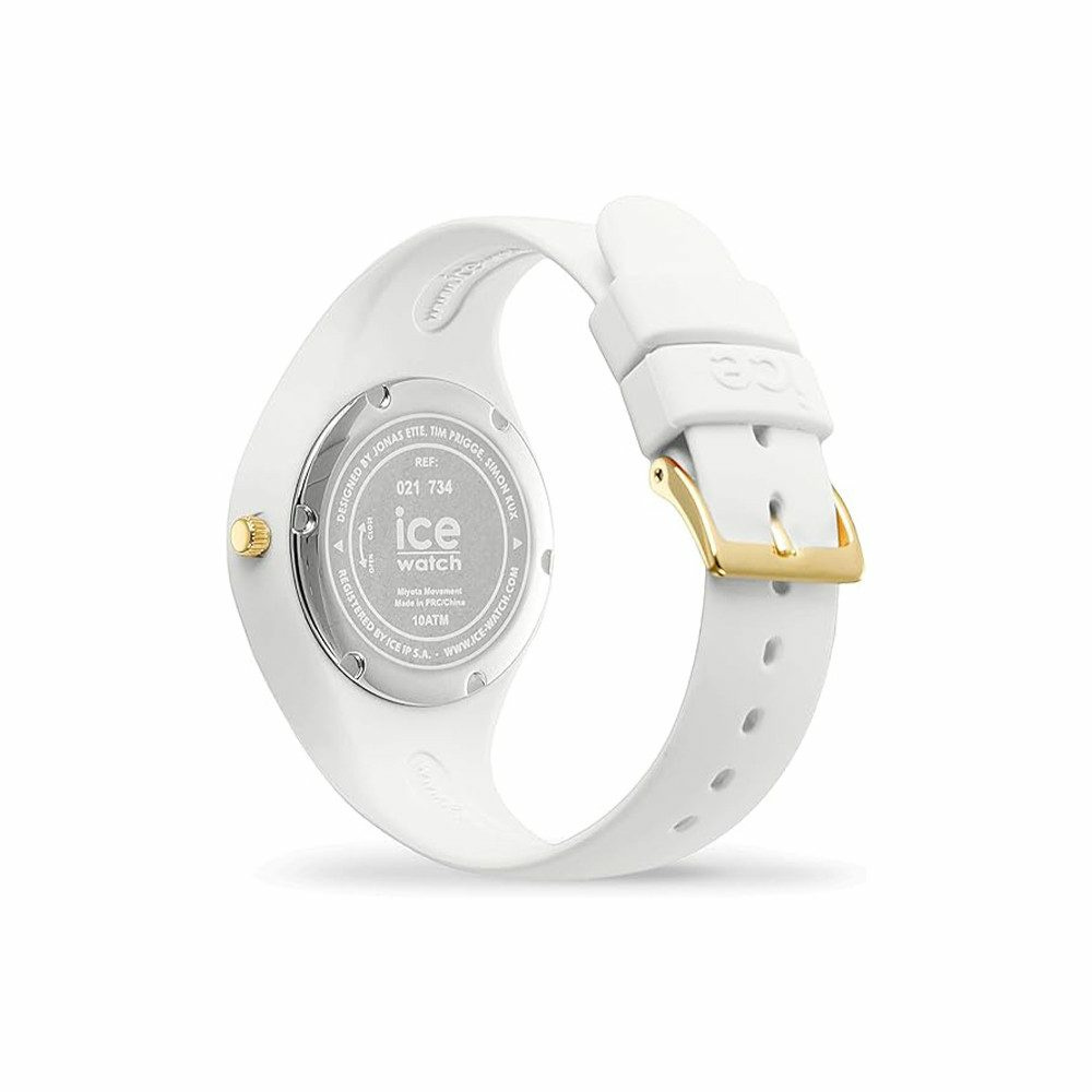 Ice-Watch Analoguhr Damen ICE Flower Digital purple Small weiß lila 021734 – Bild 3