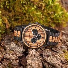 Edenhölzer Herren Armbanduhr Chronograph Hardlex Grande Terre Edenhölzer Herren Armbanduhr Chronograph Hardlex Grande Terre