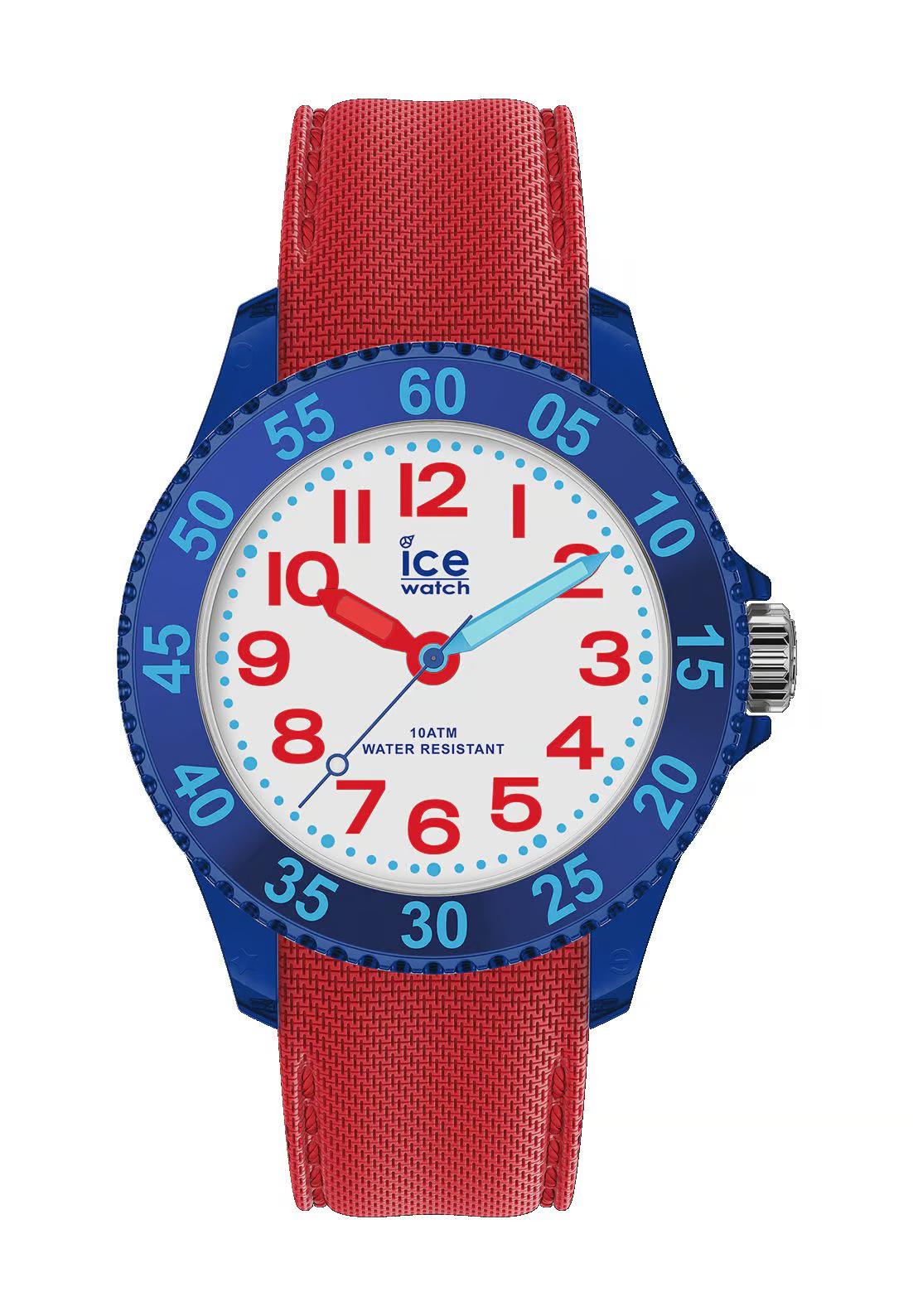 Ice Watch Kinderuhr Cartoon Rot/Blau 021231 Ice Watch Kinderuhr Cartoon Rot/Blau 021231