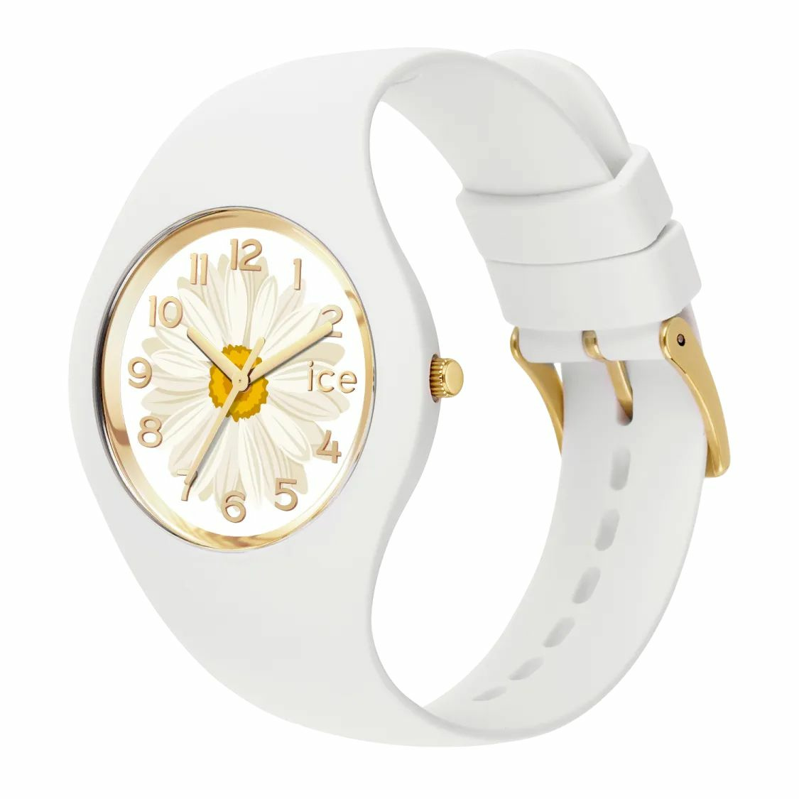 Ice-Watch Damenuhr ICE flower Sunlight daisy Weiß 021739 – Bild 3