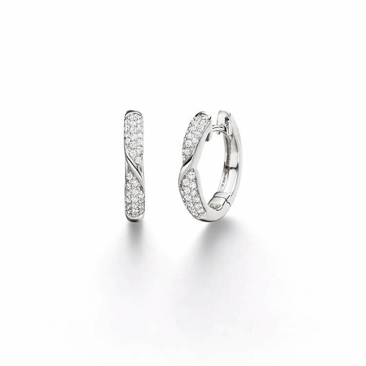 Ohrringe Elaine Firenze 14ct. Weißgold 55636561E/3 Ohrringe Elaine Firenze 14ct. Weißgold 55636561E/3