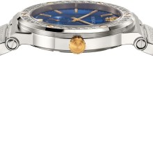 Versace Herren Armbanduhr GRECA LOGO silber/gold VEVI00120 Versace Herren Armbanduhr GRECA LOGO silber/gold VEVI00120