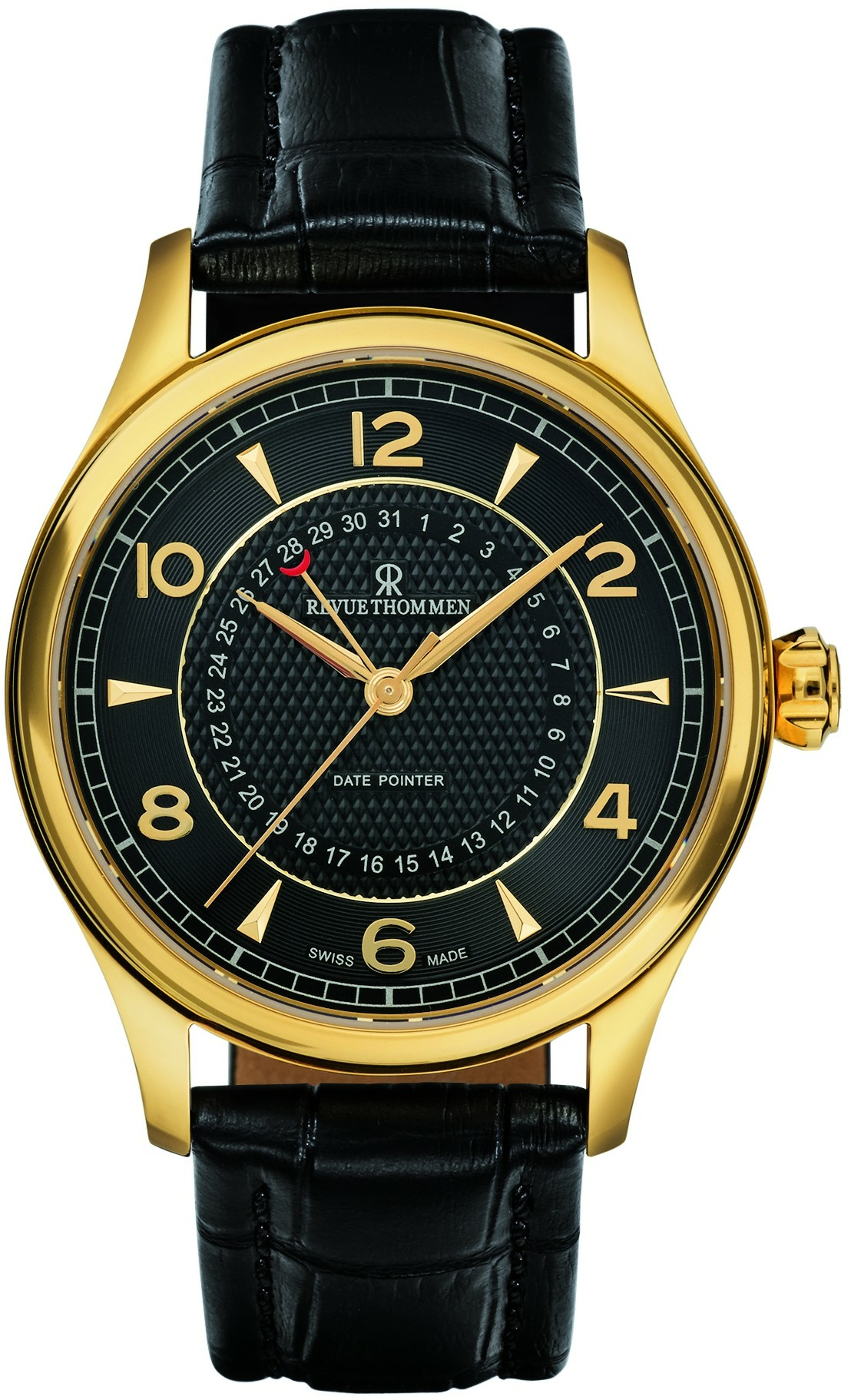 Revue Thommen Herren Armbanduhr Automatik Date Pointer10012.2517 – Bild 2