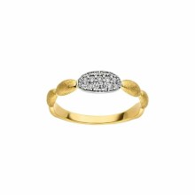 Elaine Firenze Damenring 14ct. Gelb/Weißgold 75032550R/3 Elaine Firenze Damenring 14ct. Gelb/Weißgold 75032550R/3