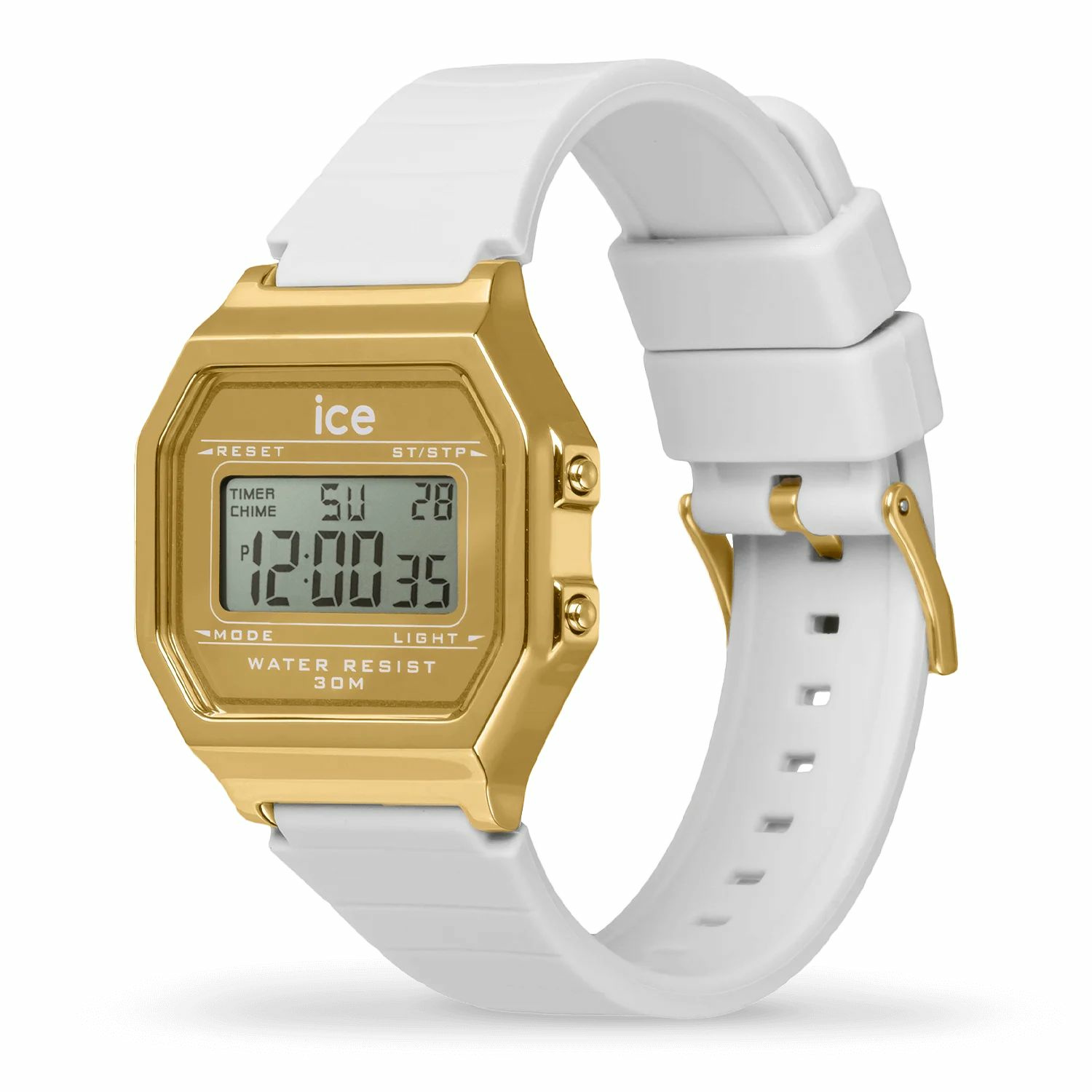 ICE Watch ICE digit retro Metal gold mirror White (Small) 022733 – Bild 3