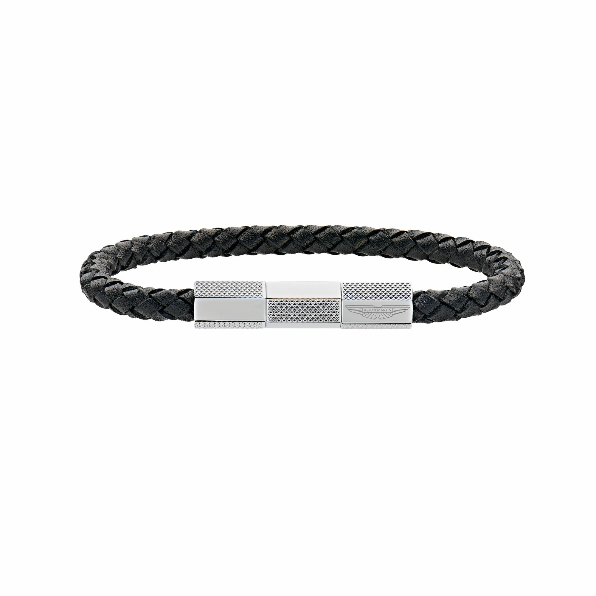 ASTON MARTIN Armband Herren AML THRILL Lederband Edelstahl Dunkelblau/Silber MJR... ASTON MARTIN Armband Herren AML THRILL Lederband Edelstahl Dunkelblau/Silber MJR...
