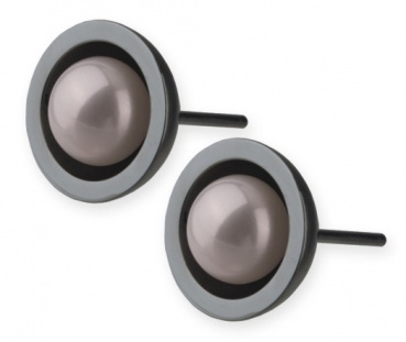 Ernstes Design Damen Perlen Ohrstecker Silber E222 Ernstes Design Damen Perlen Ohrstecker Silber E222