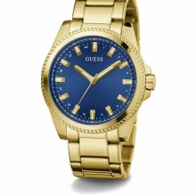 Guess Herren Armbanduhr CHAMP gold, blau 44 mm GW0718G2 Guess Herren Armbanduhr CHAMP gold, blau 44 mm GW0718G2