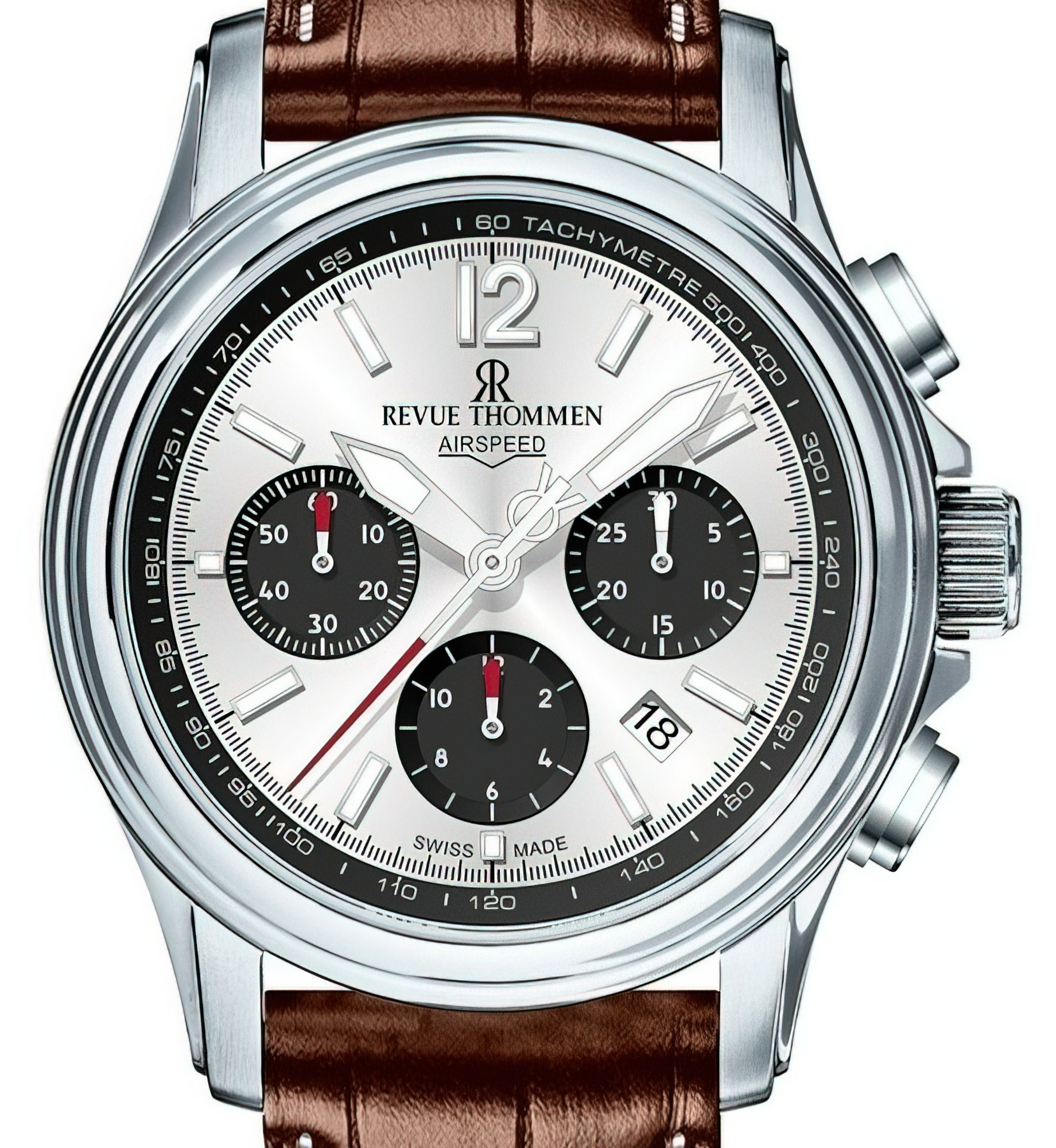 Revue Thommen Automatik Armbanduhr Airspeed 16041.6332 – Bild 2