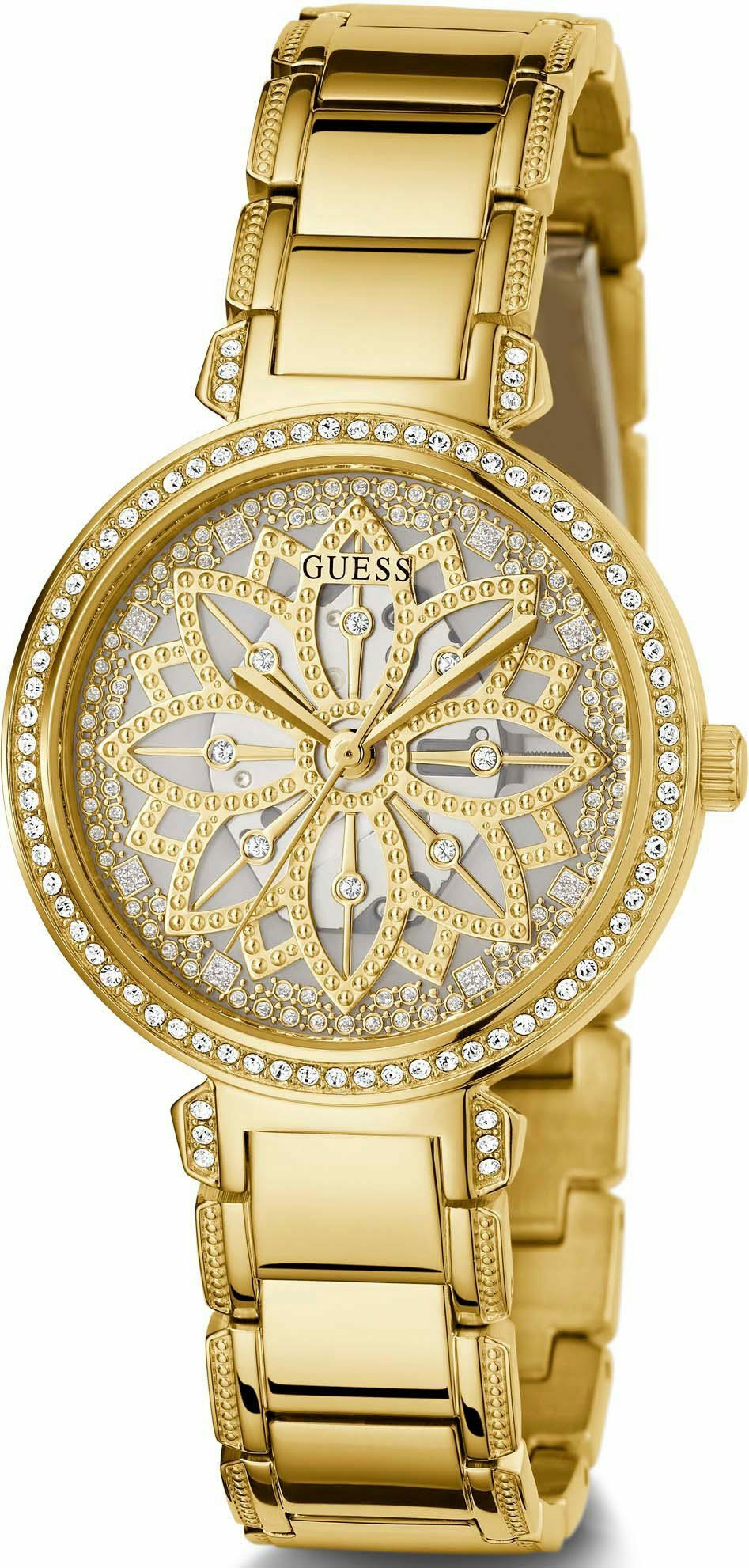 Guess Damen Armbanduhr Lily, goldfarben 36 mm GW0528L2 – Bild 3