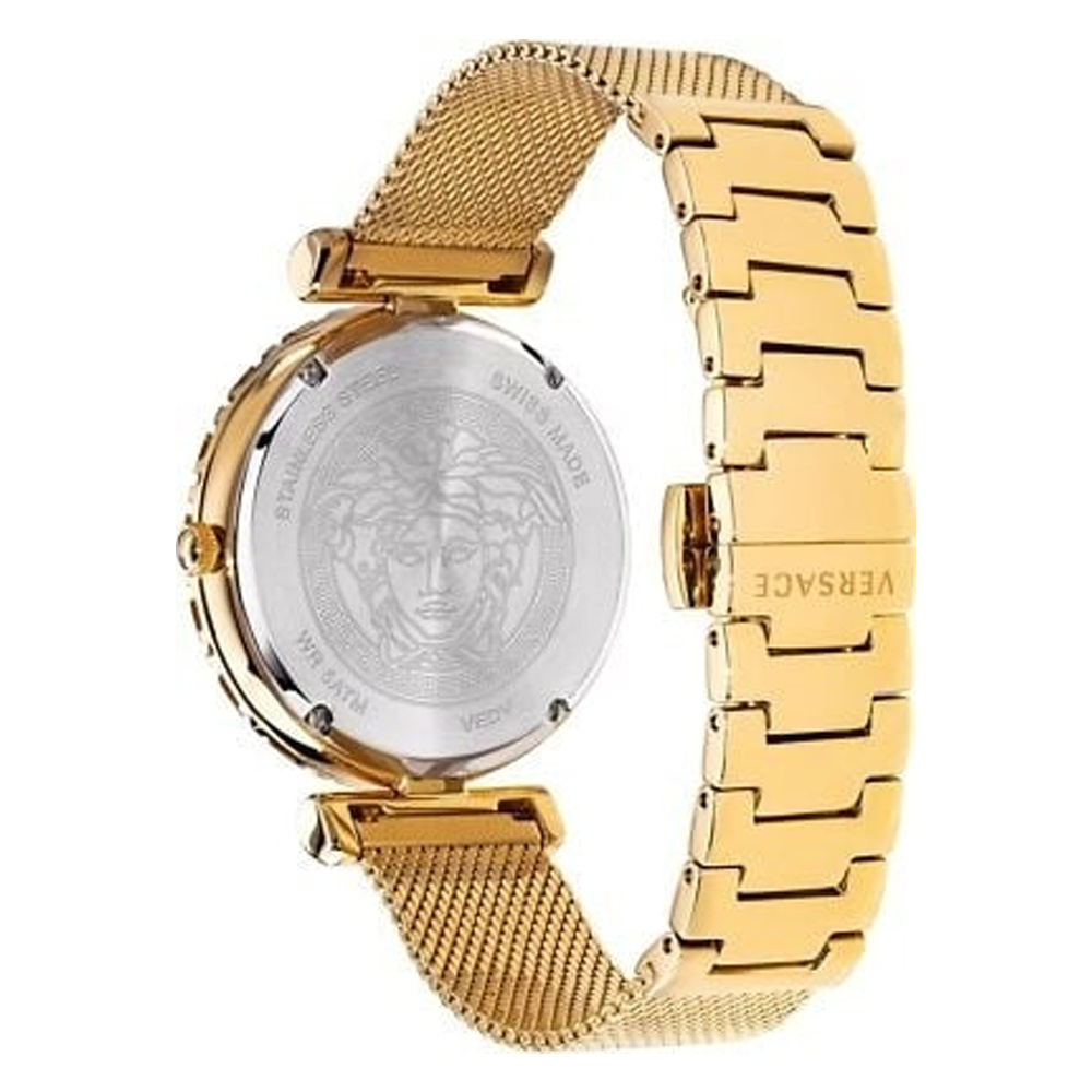 Versace Uhr Damen Palazzo Empire Greca Diamond Gold/Weiß VEDV01419 – Bild 3