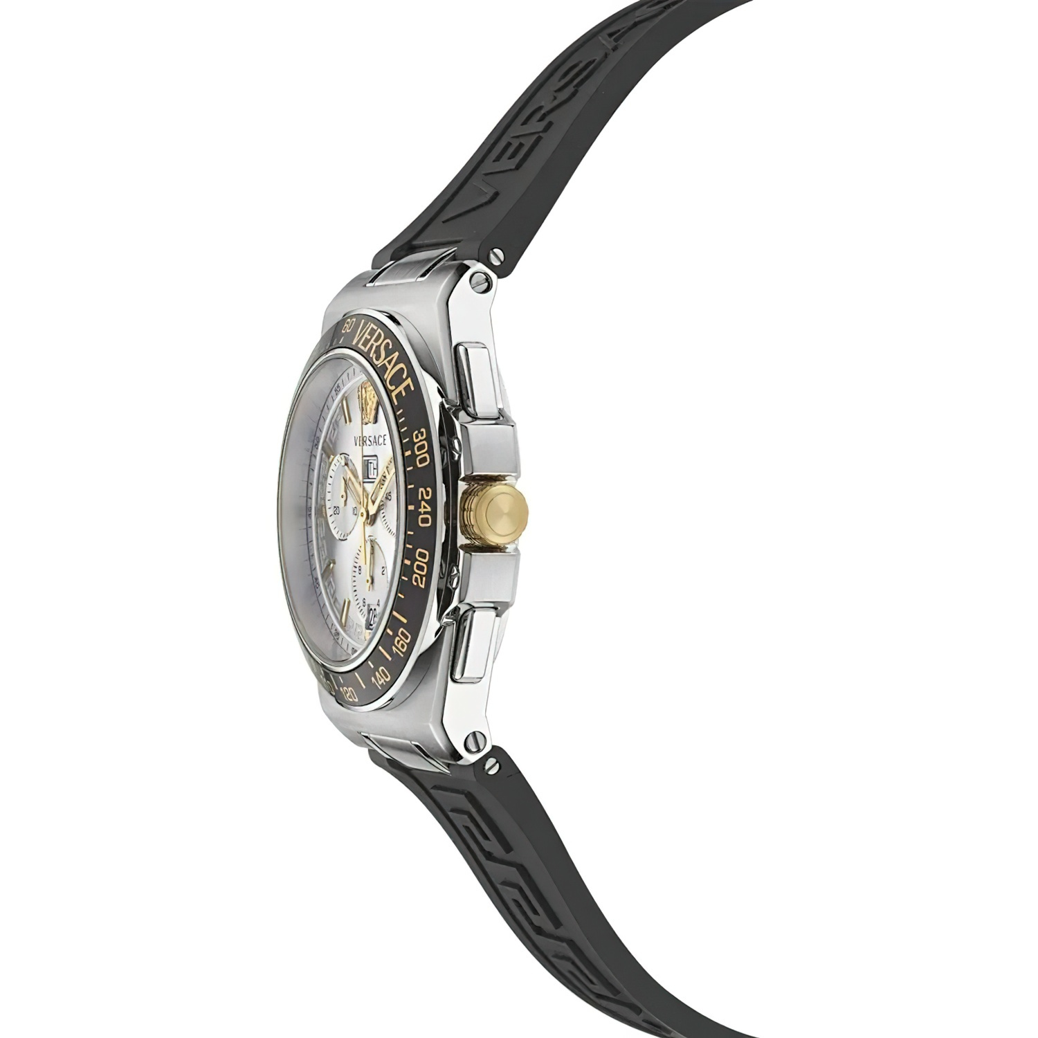 Versace Herren Chronograph Greca Extreme Chrono Schwarz VE7H00123 – Bild 3