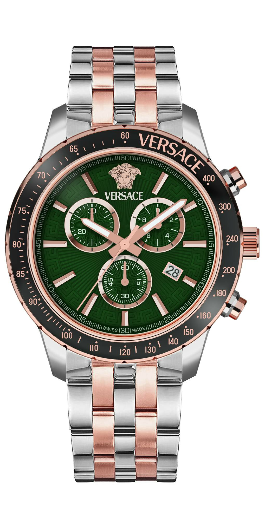 Versace Herren Armbanduhr VERSACE SPORT CHRONO - VEZCA Bicolor VEZCA0424 Versace Herren Armbanduhr VERSACE SPORT CHRONO - VEZCA Bicolor VEZCA0424