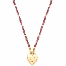 Leonardo Damen Halskette mit Herz Charm Anka Gelbgold 023228 Leonardo Damen Halskette mit Herz Charm Anka Gelbgold 023228